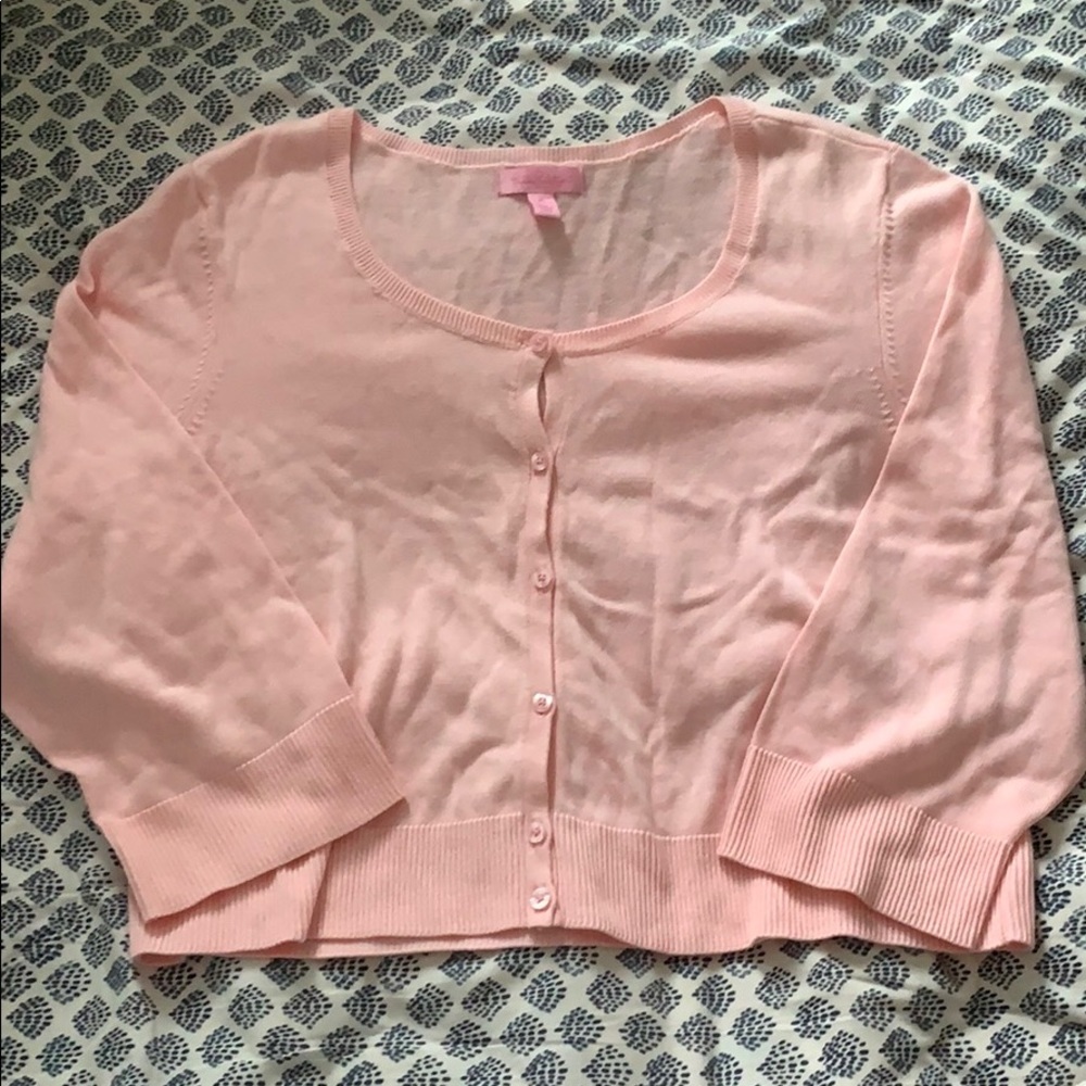 Lilly Pulitzer Cropped Sweater NWOT